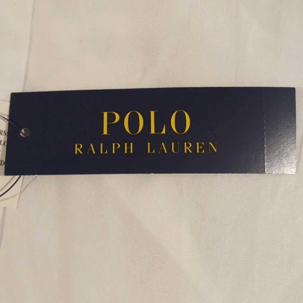 Men's 17 x 32/33 Polo by Ralph Lauren Dress Shirt NEW - Picture 5 of 7
